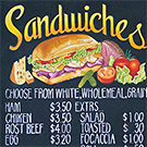 Sandwiches & Drinks Menu